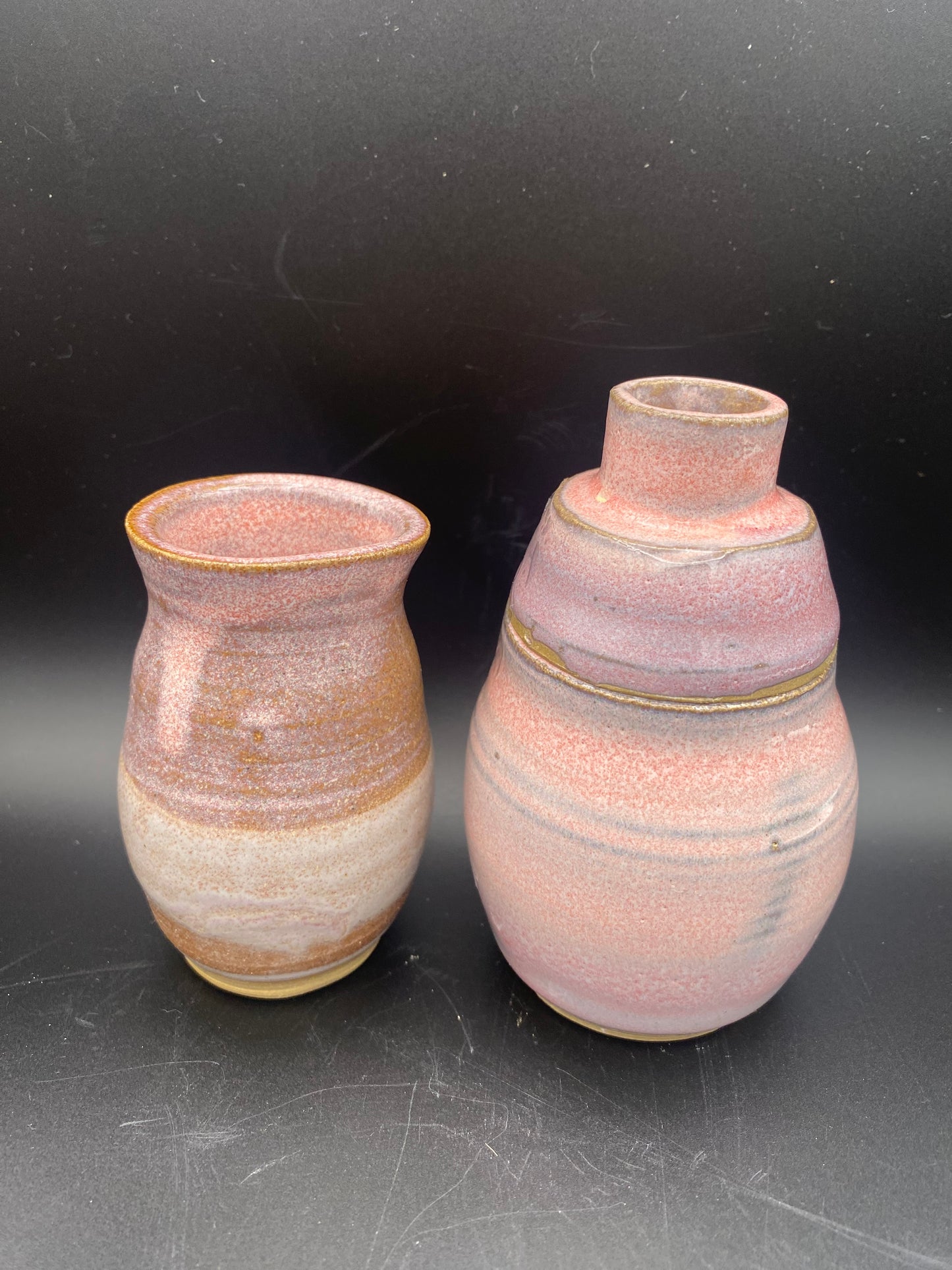 Theepot roos/paars one of a kind