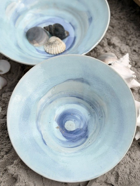 Schaal turquoise (klein)  Moeke Matcht dag 22